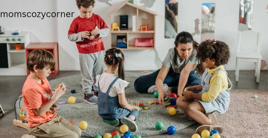 Why do I feel things so deeply – calm and composed mom playing happily with her kids