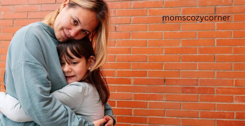 Mom navigating real emotions with a healthy balance of optimism and understanding, showing how to be a more positive person without falling into toxic positivity.