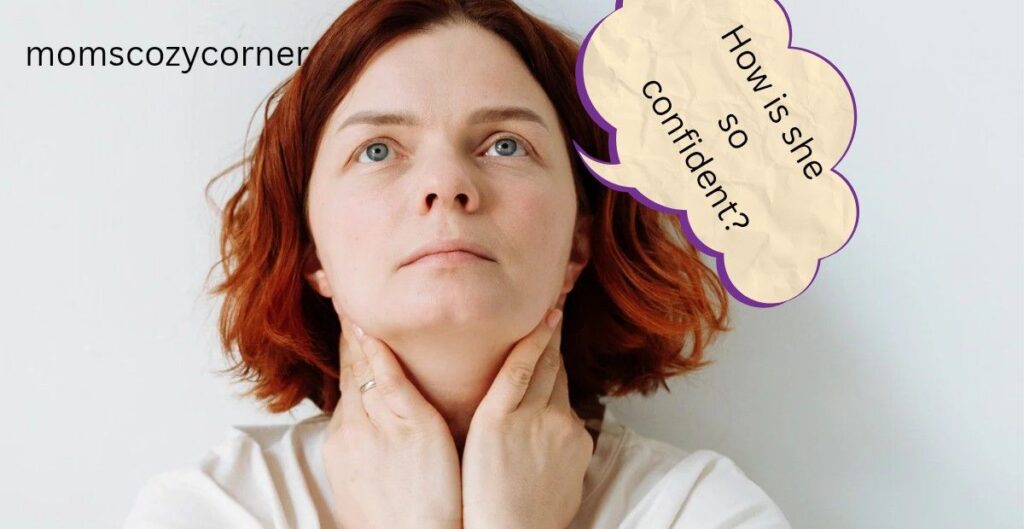 Mother overthinking and comparing herself to others